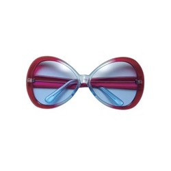 Sugar Babe Glasses red/Turquoise Frame